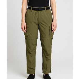 Boy Scouts of America Women's Switchback Uniform Pants Large Zip-Off Nylon Cargo